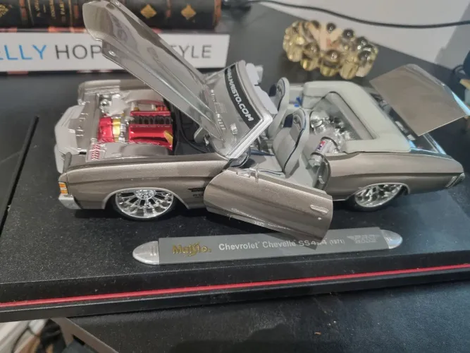 Miniatura chevrolet Chevelle Ss454 (1971) Maisto