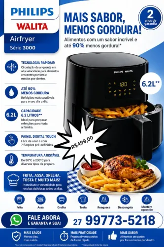 AIR FRYER WALITA PHILIPS