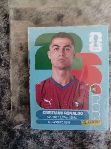 Cristiano Ronaldo figurinha do álbum de 2026