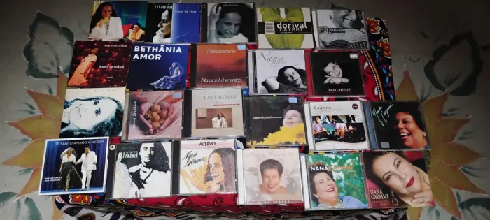 Lote CDs Maria Bethânia e Nana Caymini 