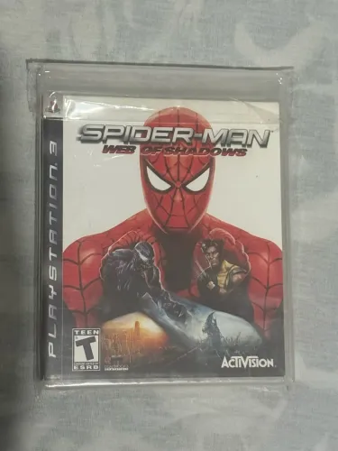 Spider Man Web Of Shadows PS3 - Mídia Física