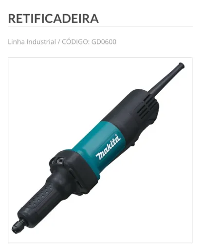 Retificadora makita gd600