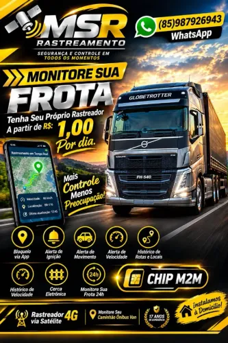 4g Monitore Seu Volvo FH VM "Instalamos a Domicílio"