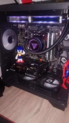 pc gamer amd rx 9060xt 16gb( aceito trocas em celular com volta )