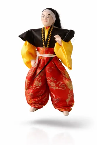 Enfeite Resina Samurai