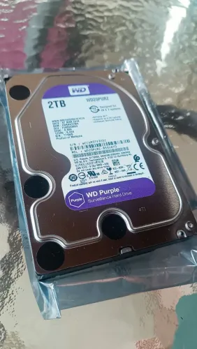 HD WD Purple 2TB - ORIGINAL! Não é Reconeicionado!