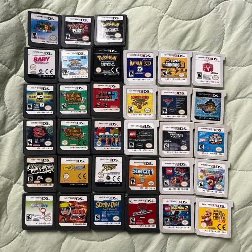 Menor valor do OLX - Jogos Nintendo DS 3DS 2DS Pokémon Mario LEGO - Vários títulos