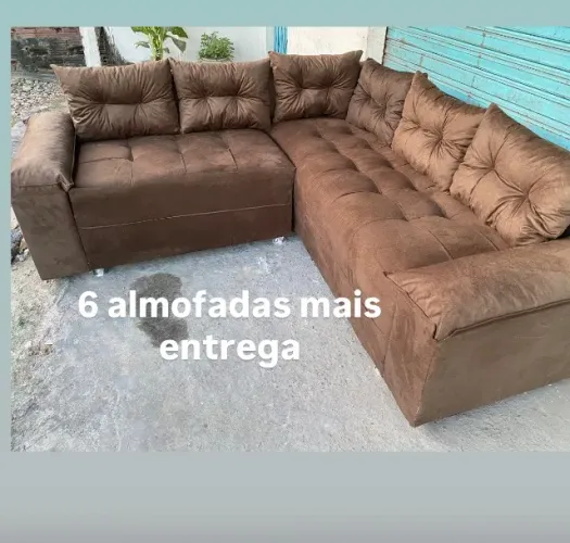 6 almofadas. Frete grátis