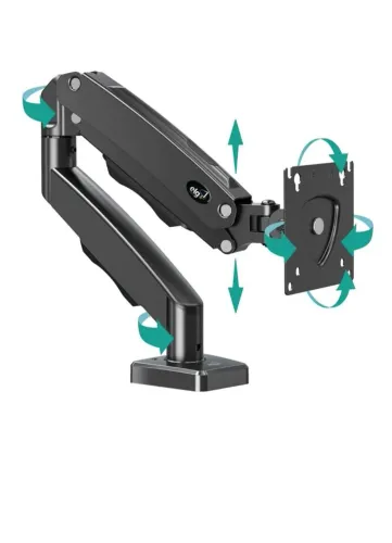 Suporte Articulado Monitor ELG 09Kg 17" a 35" Padrão Vesa 75mm ou 100mm