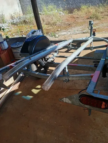 Berço em tubo redondo 2"pol para jet ski 