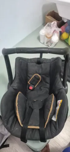 Bebê Conforto Grid Black Galzerano Cadeirinha p/ Carro Auto