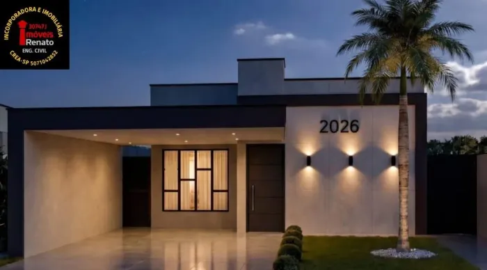 Promoção de Construção Casa no Condomínio em Quiririm Taubaté R$ 590 mil s/ PISCINA