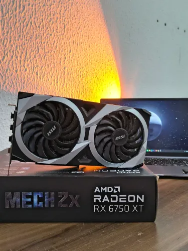RX 6750 XT MSI 12GB | Caixa e Manuais | Envio OLX Pay | Aceito Cartão