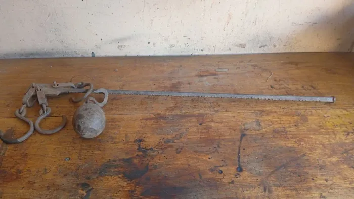 Balança Antiga de varão 