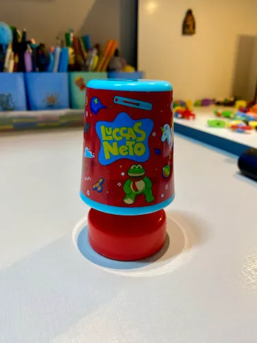 Brinquedo Promocional Abajur Lucas Neto Arcor 2020