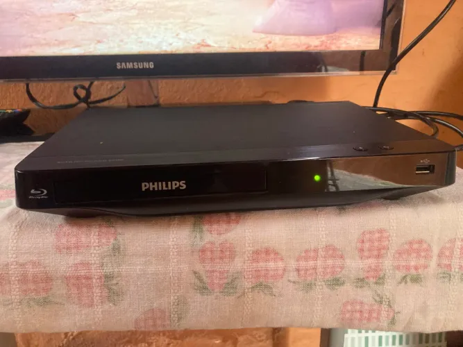 blu-ray player 3d / dvd / divix - philip