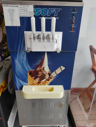 Vendo máquina de sorvete expresso tecsoft 