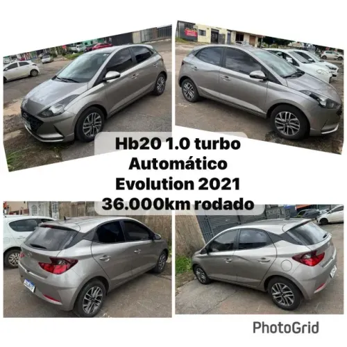 Hyundai HB20 Evolution 1.0 TB Flex 12V AUT 2021