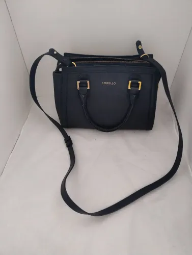 Bolsa Corello mão / transversal preta