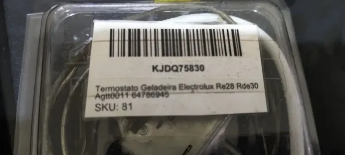 Termostato de Geladeira Electrolux RE28; RE30 