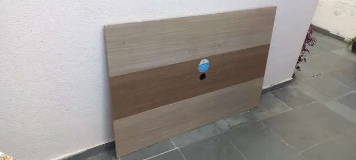 Painel de TV Moderno Amadeirado - Lindo e Super Conservado!