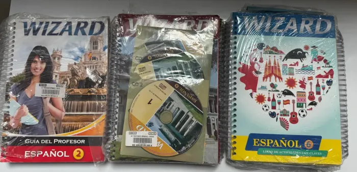 Livro wizard espanhol 2,4 e 6 do professor 