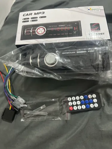 Som Automotivo MP3 Player Soundfy SY-250BT - Novo na Caixa