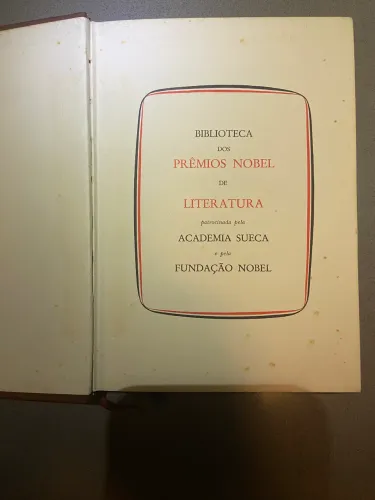 Livro da Biblioteca dos Prêmios Nobel de Literatura, Três Novelas de Paul Heyse, Ano 1973