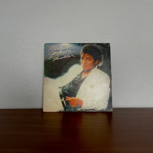 michael jackson thriller lp single raro