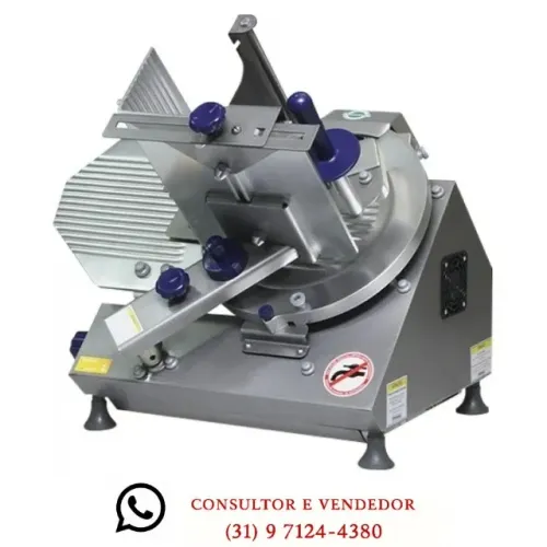 Fatiador de Frios 30CM Semiautomático Gural Inox