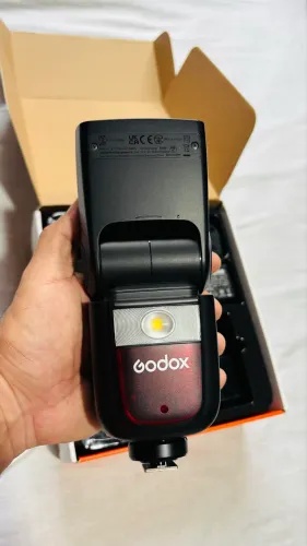 Flash Godox Canon V860 Iii Ttl + Radio Flash Godox Xpro-c Canon Multi Ttl 