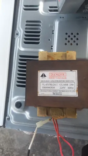 transformador de alta tensão para forno micro-ondas original LG