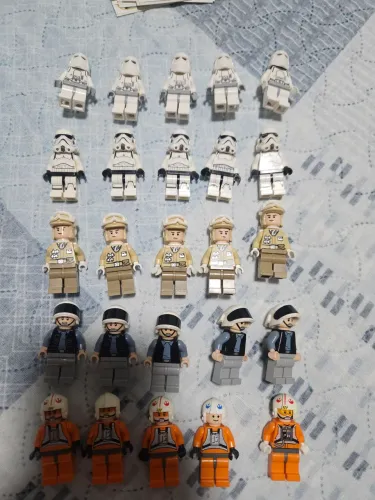 Kit 5 minifiguras Lego star wars originais