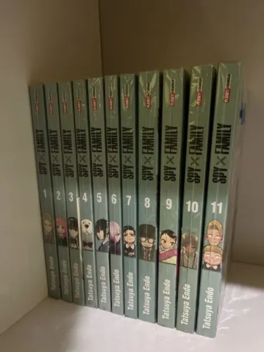 spy x family de 1 a 11 com todos os brindes