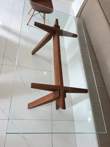 VENDO TAMPO DE MESA DE VIDRO