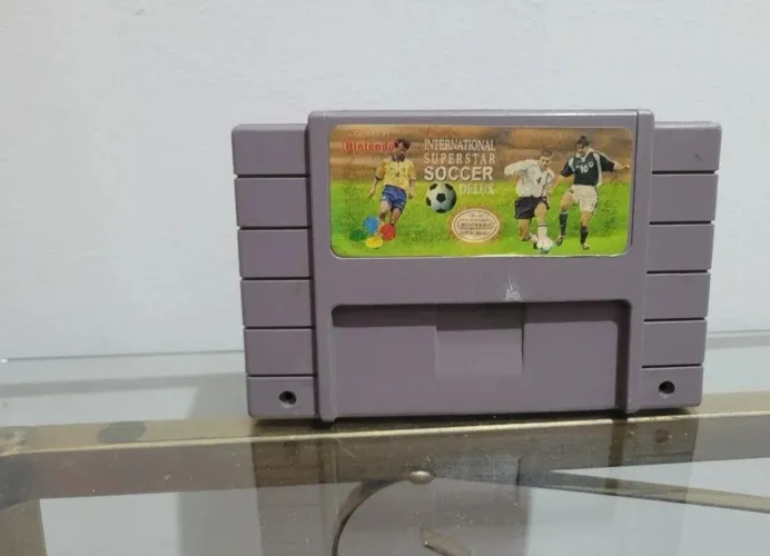 Jogo Super Star Soccer Super Nintendo 