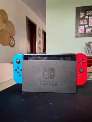 Nintendo Switch Original Joy-Cons Vermelho e Azul 100% Funcionando