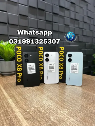 Poco X8 Pro 5G Novo Lacrado com Garantia Frete Grátis e Brindes 