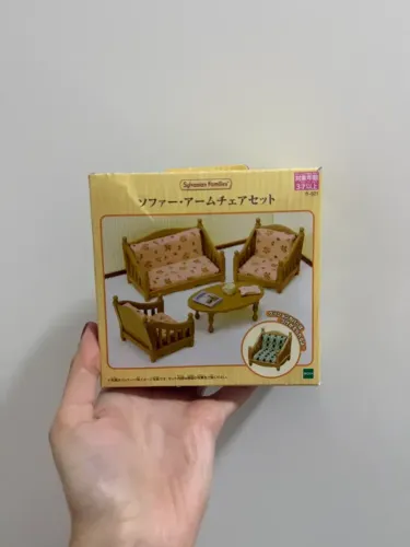 Conjunto Sala De Estar Confortável Sylvanian Families