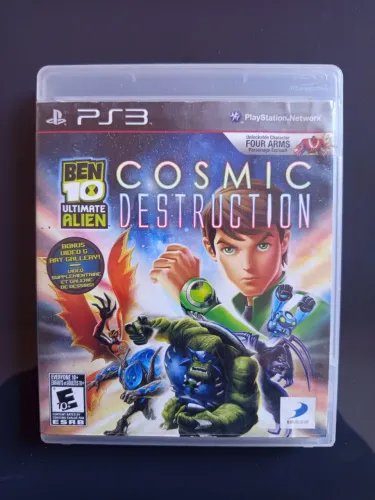 Jogo BEN 10 COSMIC DESTRUCTION PS3