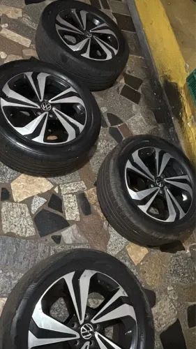 Jogo de rodas aro 16 vw