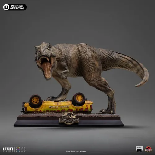 T-Rex Attack - Jurassic Park - Icons - Iron Studios