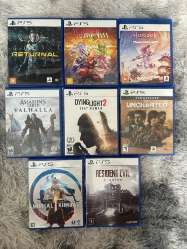 Jogos ps5 originais valores direct