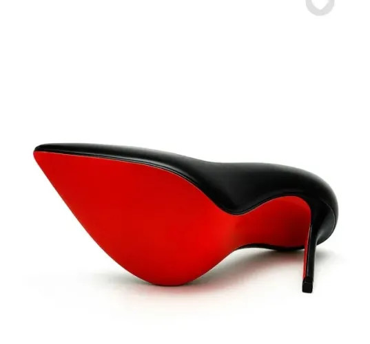 Sapato scarpin preto loubotin