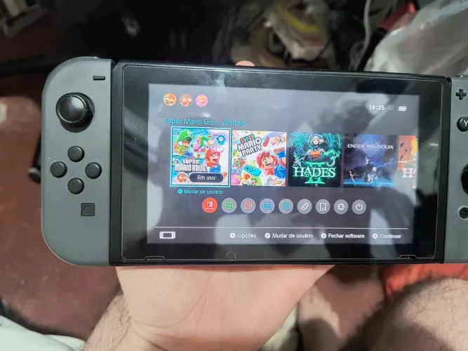 Nintendo Switch OLED Destrav. + Acessorios