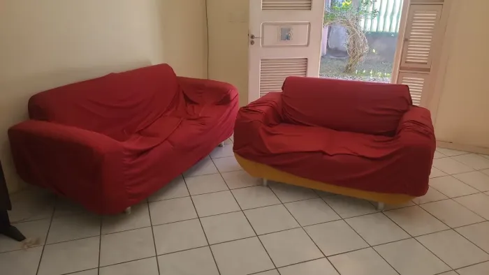 Conjunto sofá 2/3 lugares 