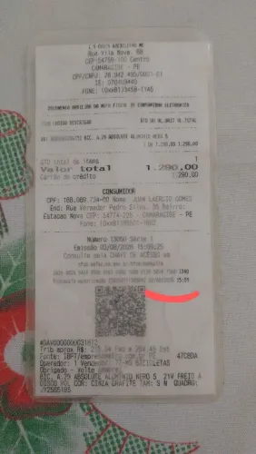 Aro 29 semi nova  2 meses de comprado mal andei com ela zap  *