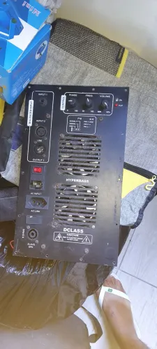 Placa de som grave ativa 1500w