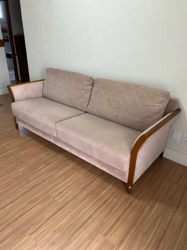 Sofá pouco usado seminovo Molufan