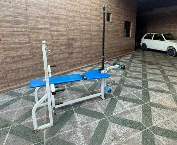 Estação Banco de musculação 850,00.